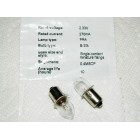 Bulbs Filament type - 2.33 Volts